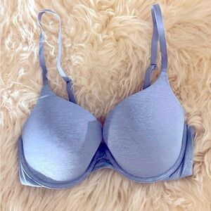 Victoria's Secret Gray Perfect Tee Shaping Underwire Bra 34C